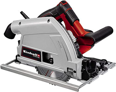 Einhell Tauchsäge TE-PS 165 (1.200 Watt, werkzeuglose Einstellung bei Schnitttiefe + Neigungswinkel, hochwertiges Hartmetall-Sägeblatt, Sägeblattarretierung) im Sale